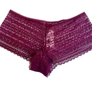 Victoria’s Secret All Over Lace Shortie Panty Size M